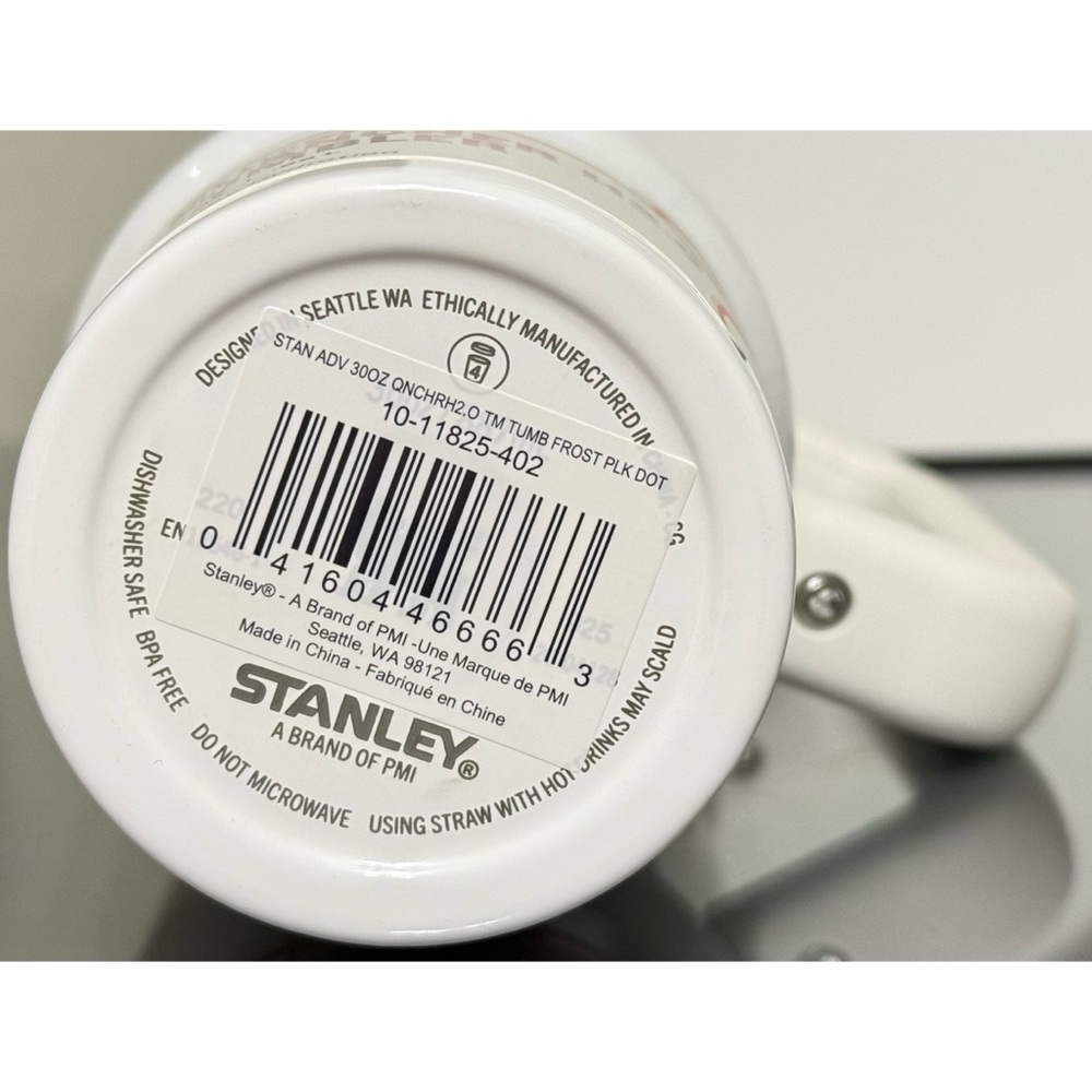 Stanley Quencher H2.0 FlowState Tumbler‎ 30oz, FROST POLKA DOT - Picture 5 of 5